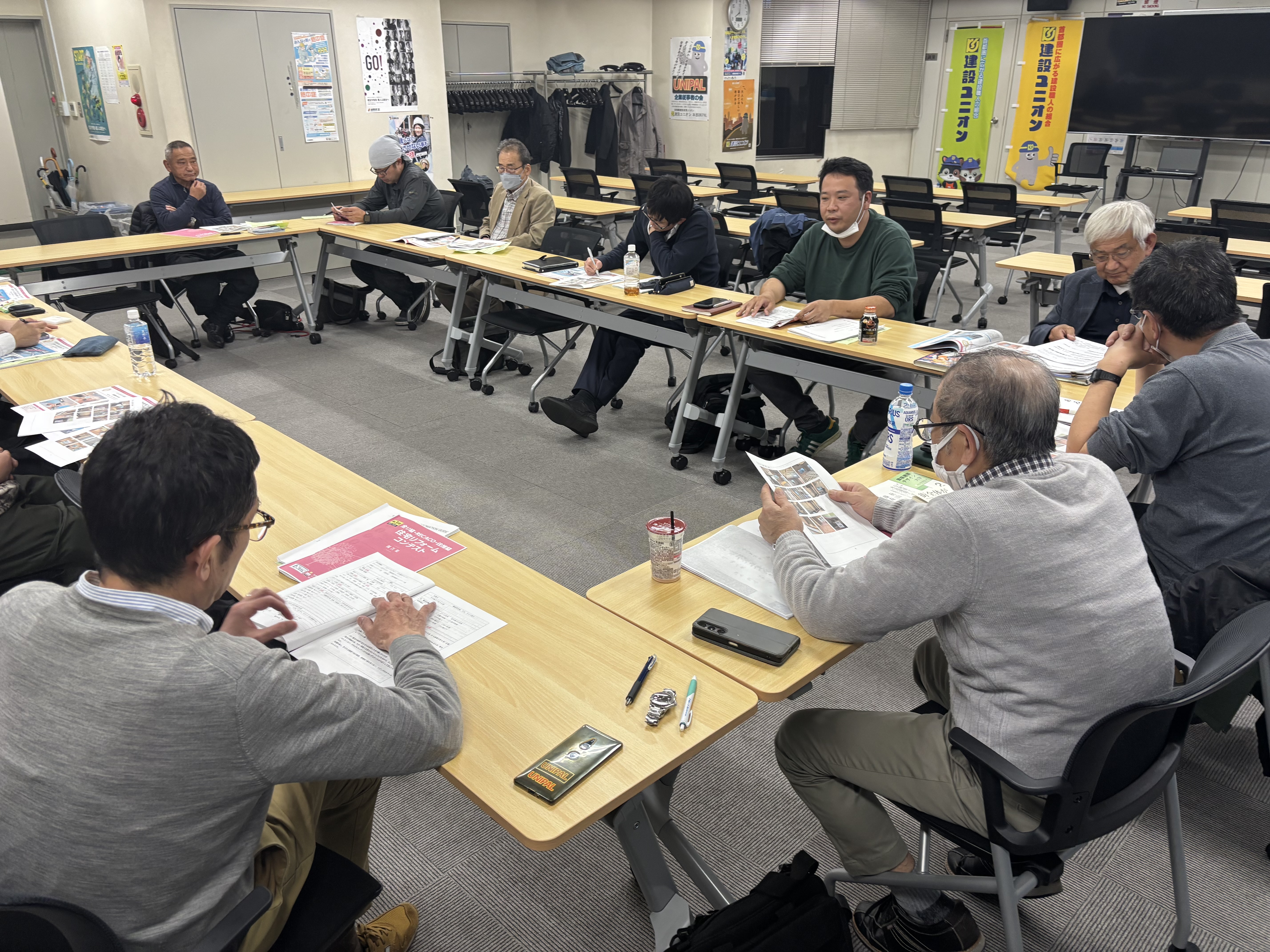 経営技術研修会を開催。工務店が経験交流 画像