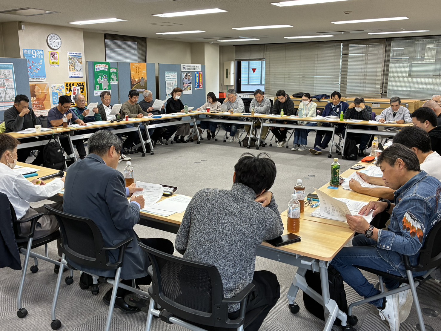 第15回平和のつどい、参加者の現地報告と平和学習 画像